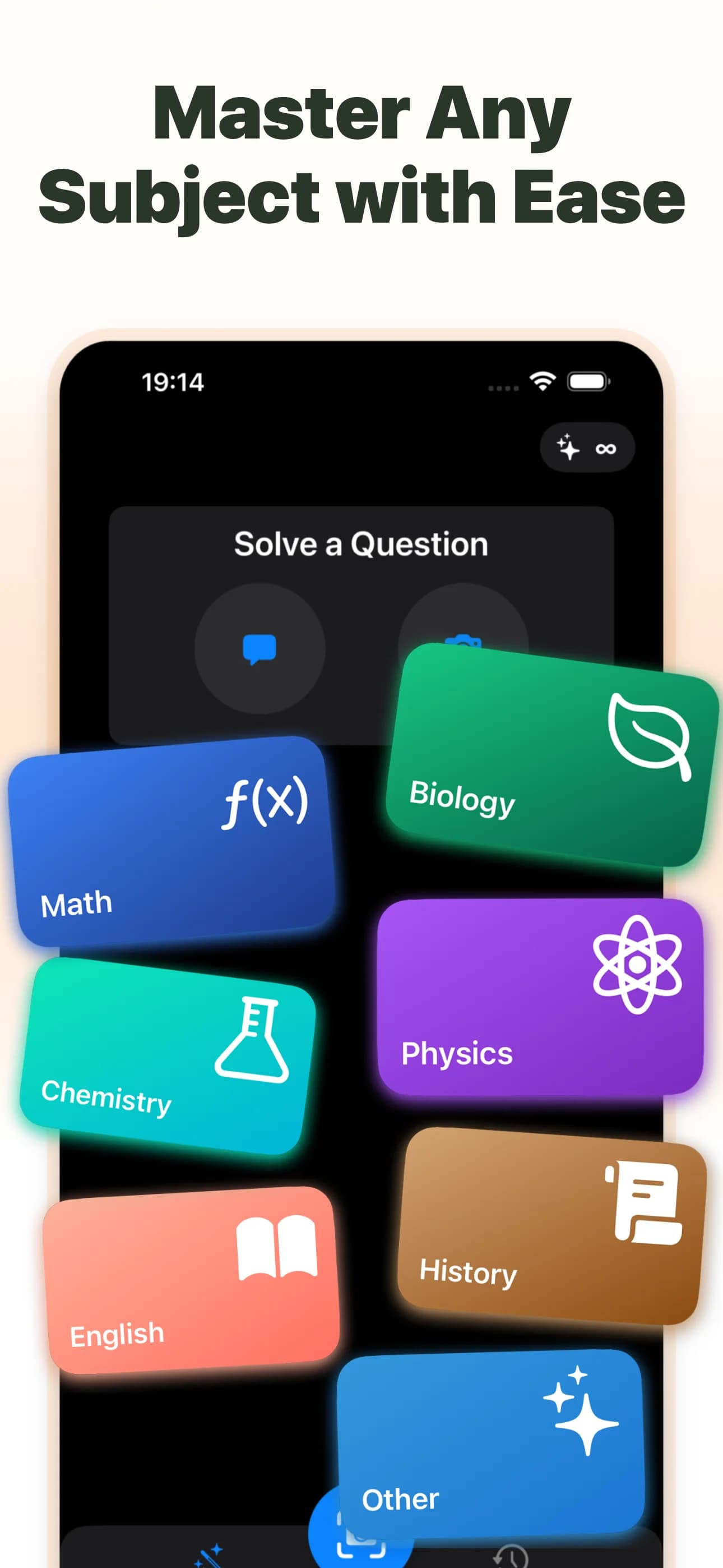 AI Homework Helper app screenshot