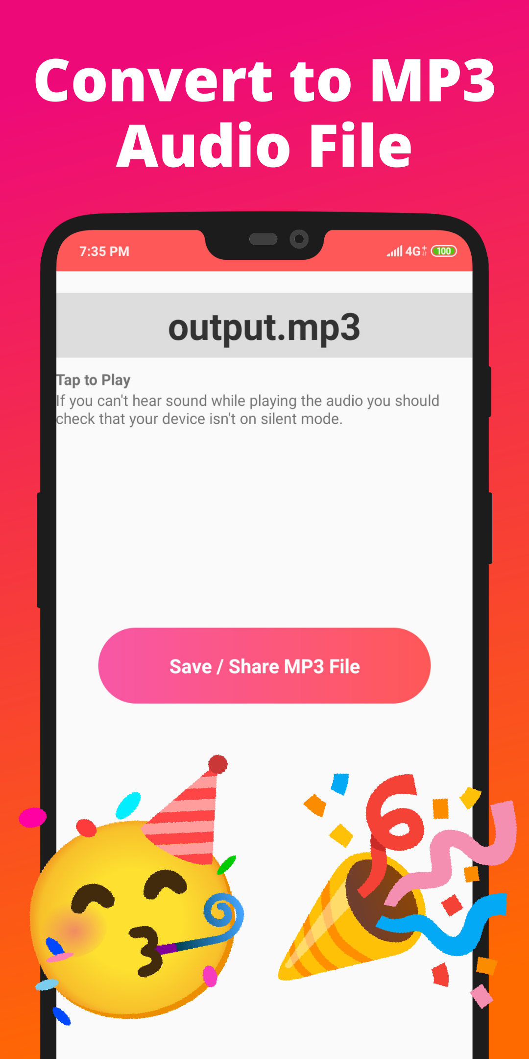 Video to MP3 & Audio Extractor for Android | Android Apps | AlgoTwist